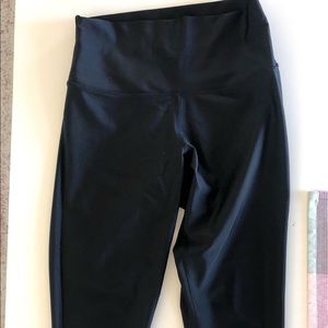 Lululemon High Waisted size 4 Satin leggings black